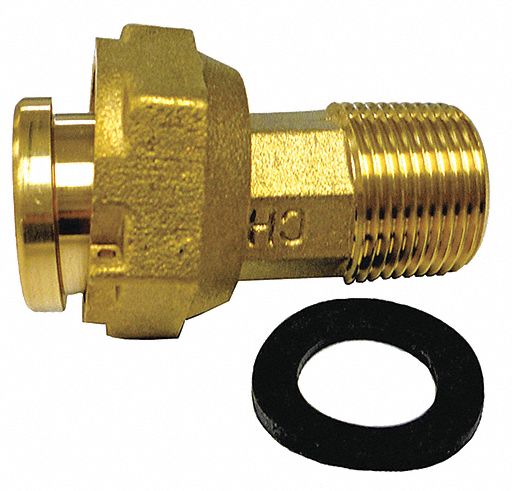 Water Meter Coupling w/Gasket 3/4 