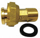 Water Meter Coupling w/Gasket 3/4 