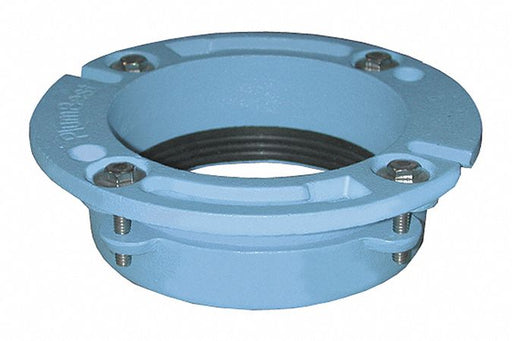 No-Caulk Closet Flange Cast Iron 4x2 