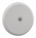 Cleanout Cover Plate White Flat 7-1/4 