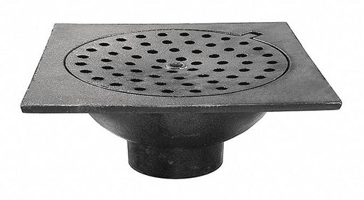 Bell Trap w/Bell No Hub Outlet 9x9x3 