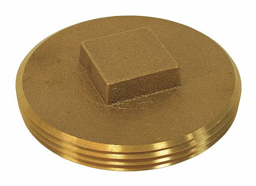 Cleanout Plug Brass 5 Raised Head