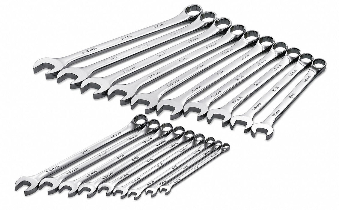 Combo Wrench St Steel Chrome Stnrd Ofst