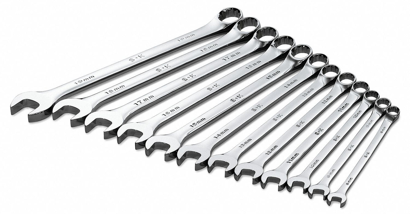 Combo Wrench St Steel Chrome Stnrd Ofst