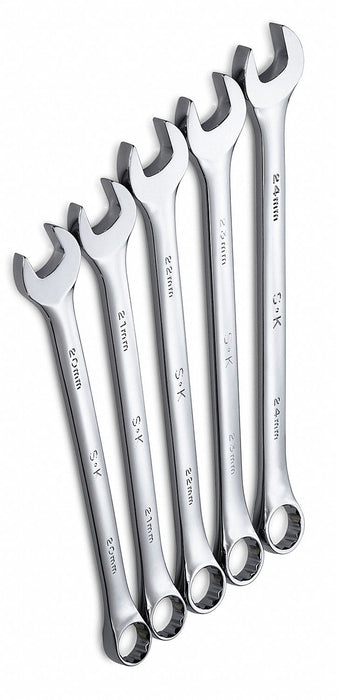 Combo Wrench St Steel Chrome Stnrd Ofst