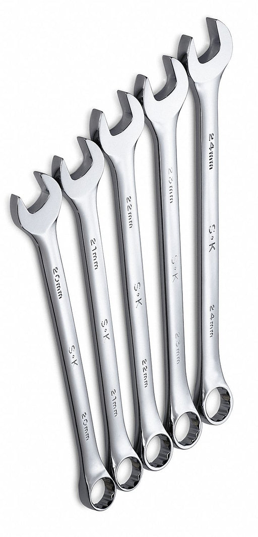 Combo Wrench St Steel Chrome Stnrd Ofst