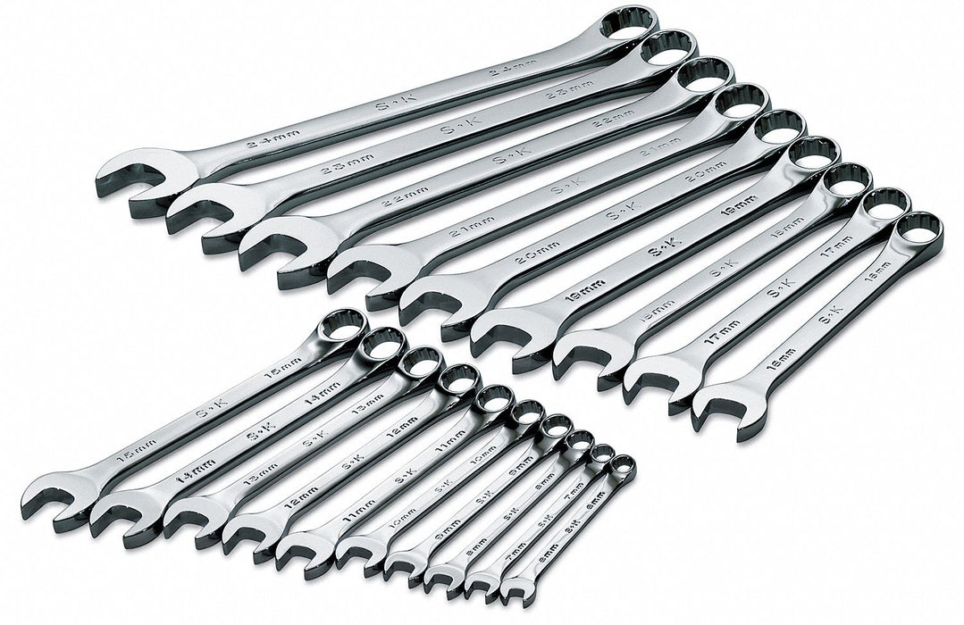 Combo Wrench St Steel Chrome Stnrd Ofst