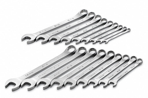 Combo Wrench St Steel Chrome Stnrd Ofst