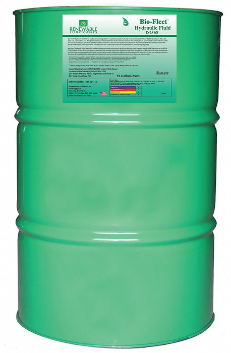 Biodegradable Hydraulic Oil 55 Gal ISO68