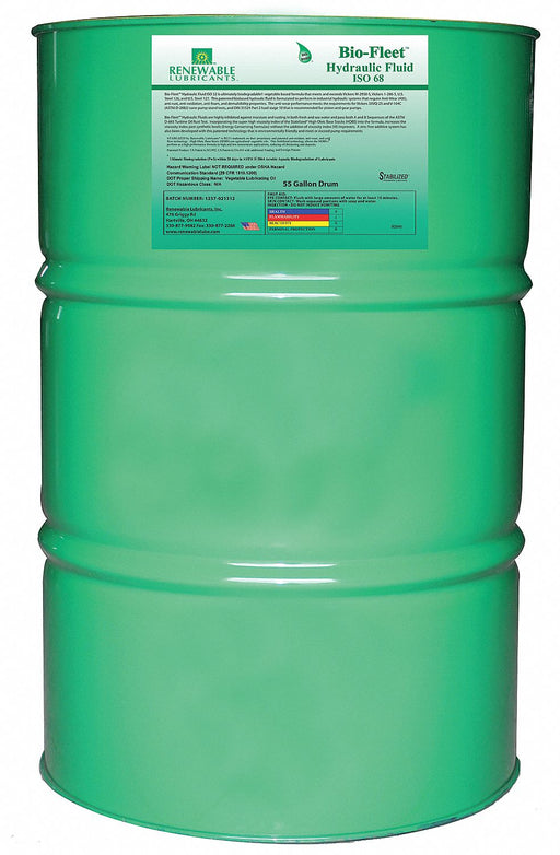 Biodegradable Hydraulic Oil 55 Gal ISO68