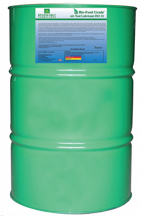 Air Tool Oil Yellow 55 gal Drum