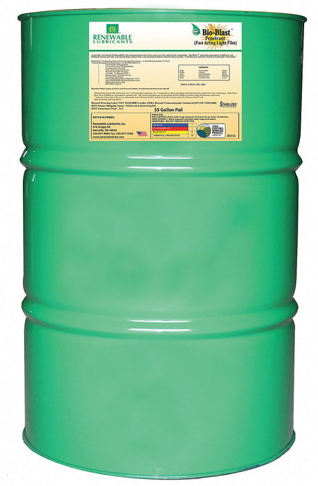 Biodegradable Bio-Blast Lubricant 55 Gal