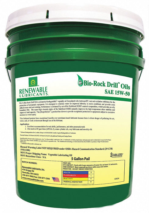 Air Tool Oil Yellow 5 gal Pail