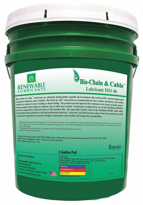 ChainWireRope Lube 5 gal Pail