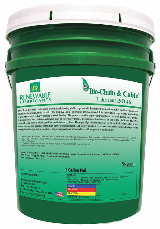 ChainWireRope Lube 5 gal Pail