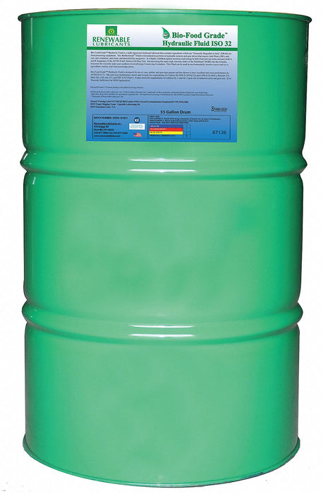 Food Grade Hydraulic Oil 55 Gal