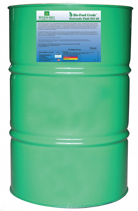 Food Grade Hydraulic Oil 55 Gal