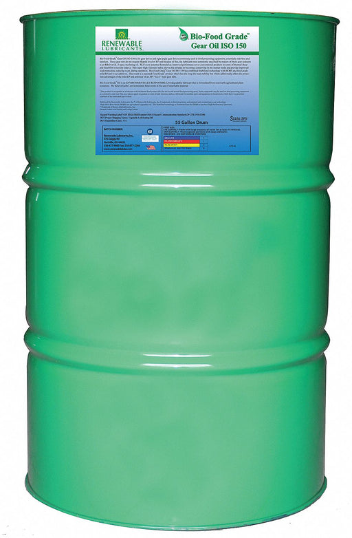 Food Grade Gear Oil 55 Gal