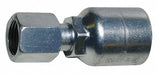 Crimp Fitting 1/2 I.D. 3/4 F JIC