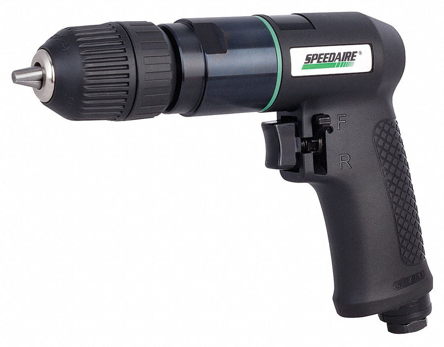 Air-Powered Drill 1/4 in NPT Keyless