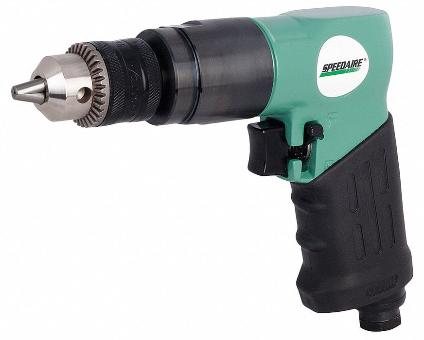 Drill Air-Powered Pistol Grip 3/8 in