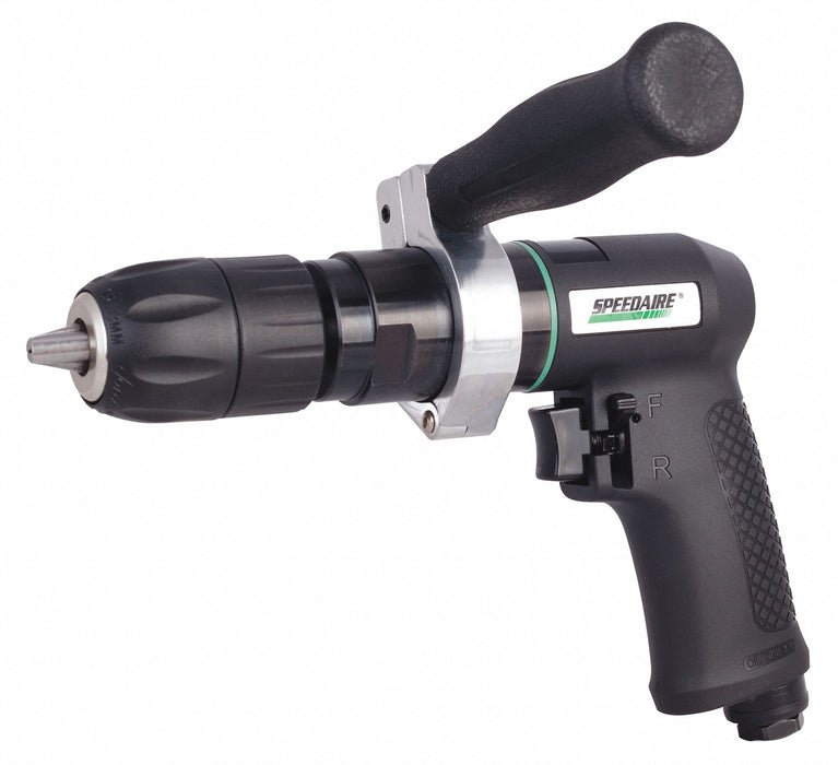 Drill Air-Powered Pistol Grip 1/2 in