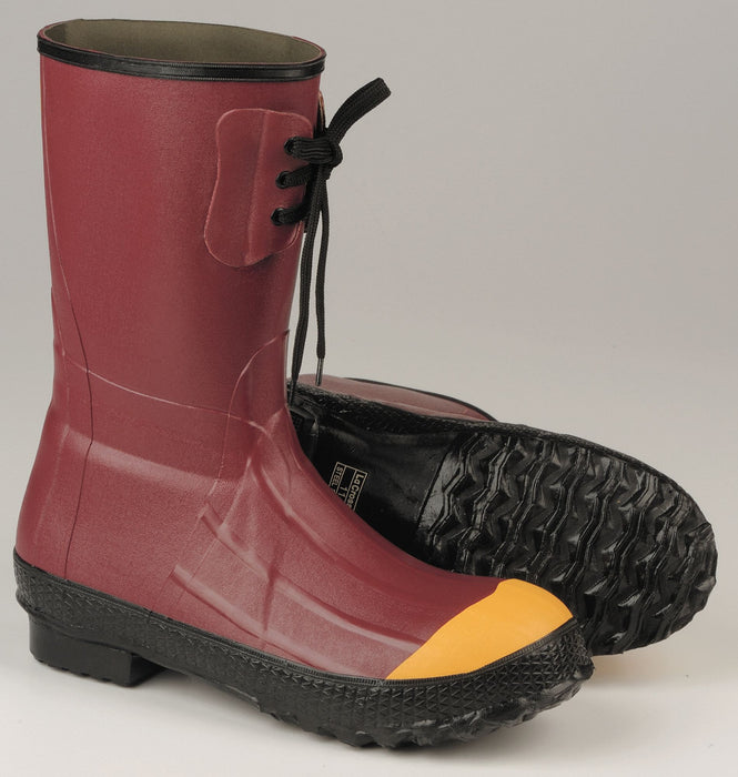 H3881 Rubber Boot Men s 10 Mid-Calf Red PR