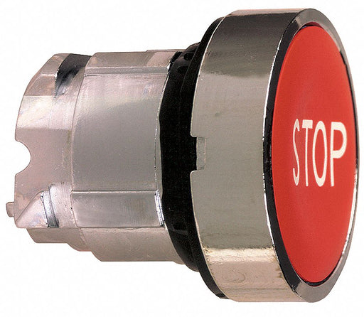 Flush Push Button Red Non-Illum 22mm