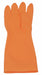Chem Resistant Gloves Orange Sz 8 PR