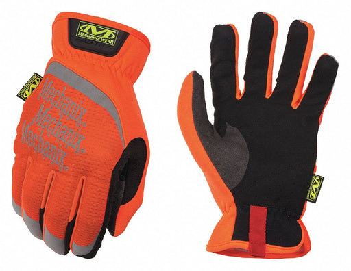 H3985 Mechanics Gloves Orange 9 PR