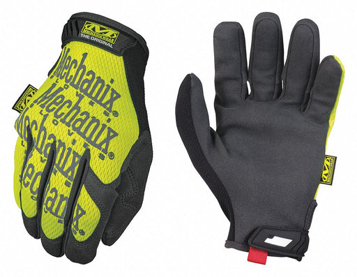 H3986 Mechanics Gloves Hi-Vis Yellow 8 PR