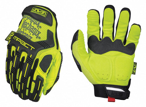 H3975 Mechanics Gloves Yellow 9 PR