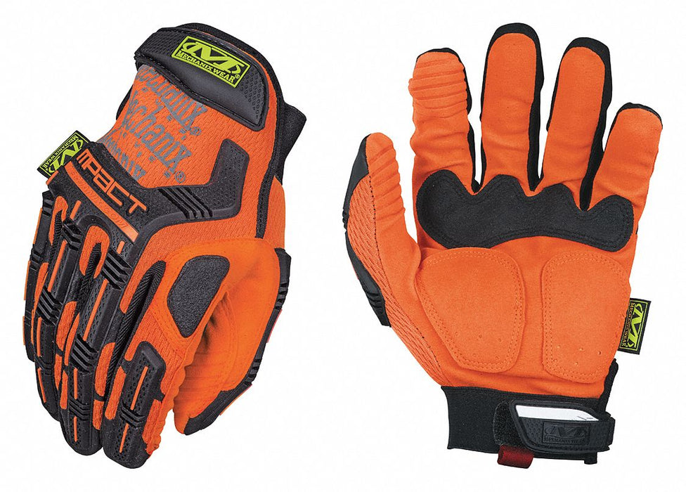 Mechanics Gloves Orange 8 PR