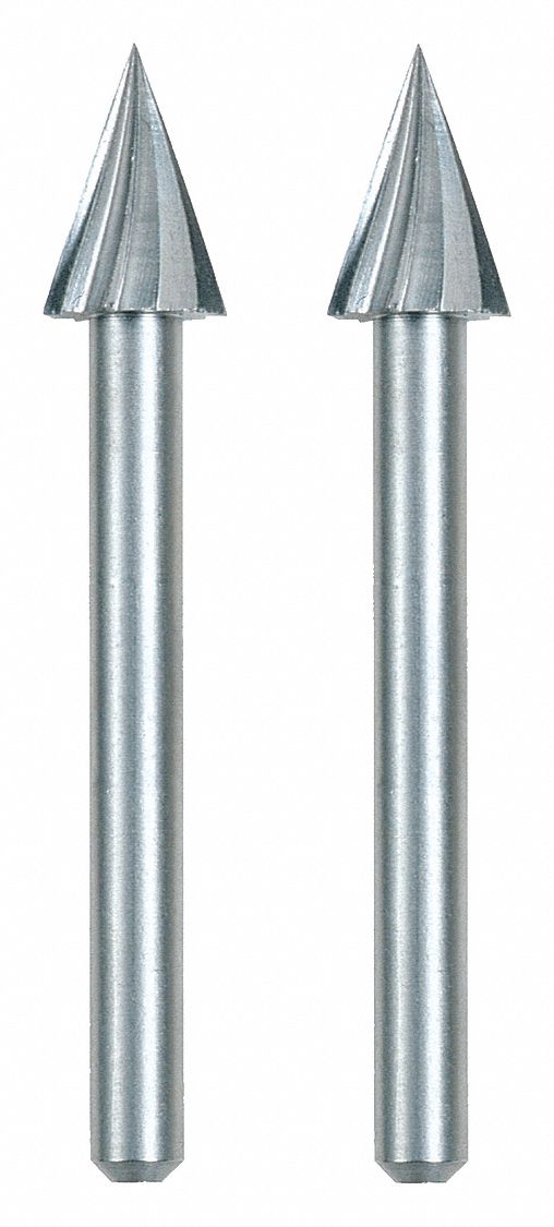 Carving Bit Arrow 1/8 Shank Dia PK2