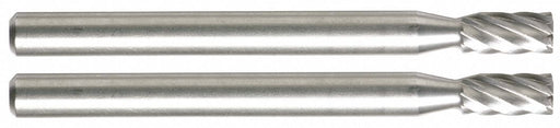 Carving Bit Cylinder 1/8 Shank Dia PK2
