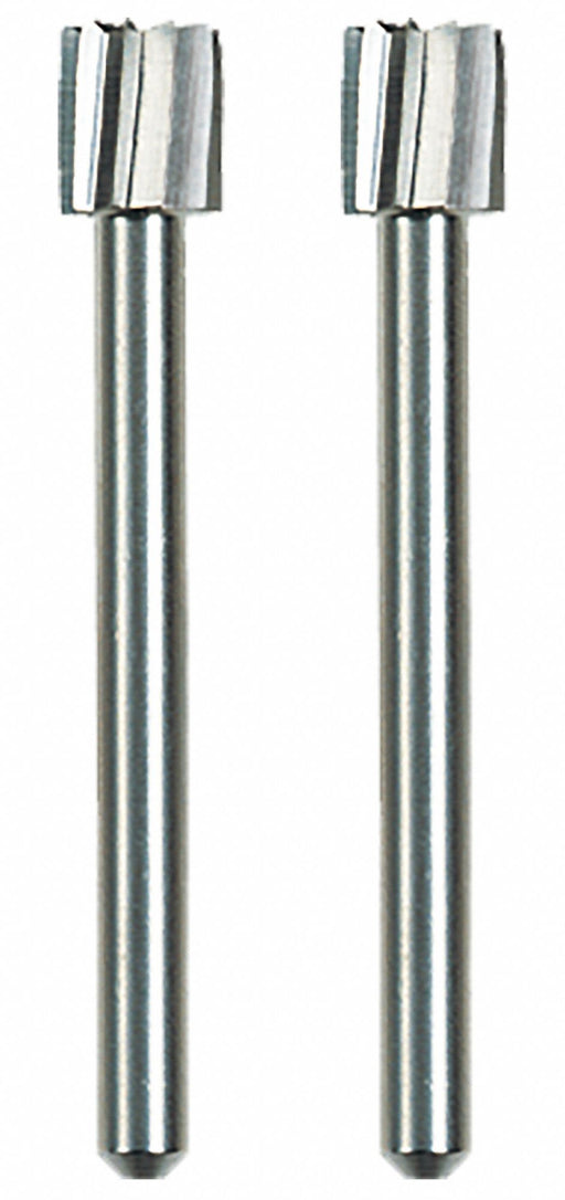 Carving Bit Cylinder 1/8 Shank Dia PK2