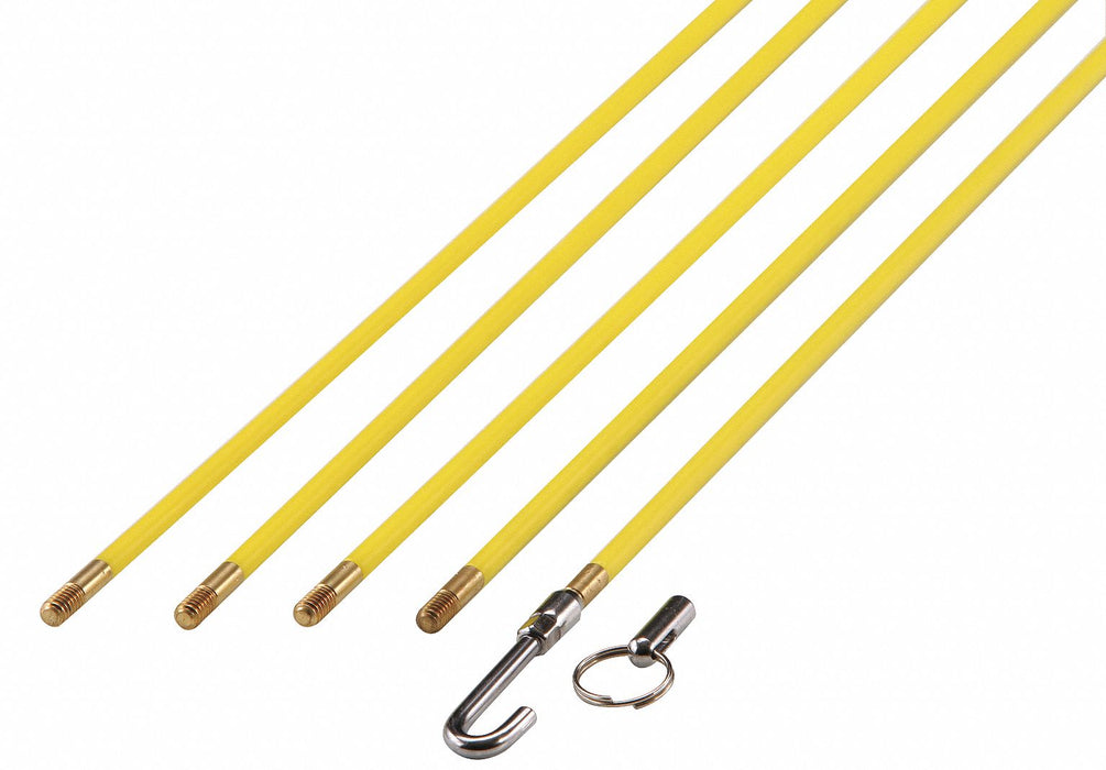 Wire Fish Stick Set 24 ft 7 Pc