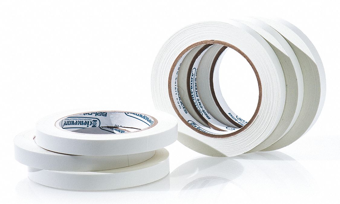 Masking Tape 1/2 W 40 yd L White PK6