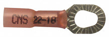 Ring Terminal Red 22 AWG 18 AWG PK10