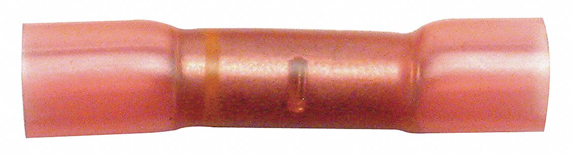 ButtSpliceConnector Pink 8AWGMax PK10