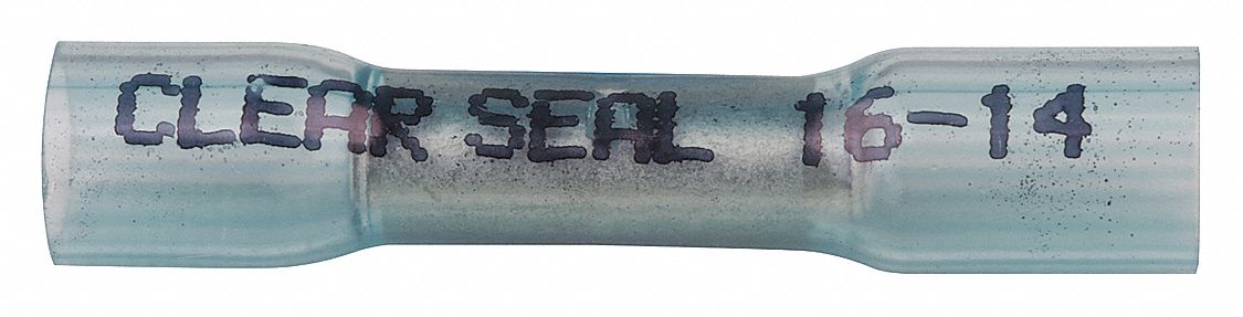 ButtSpliceConnector Blue 14AWGMax PK50