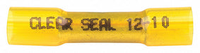 ButtSpliceConnector Yellow 10AWGMax PK10