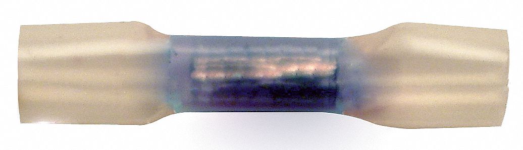 ButtSpliceConnector Blue 14AWGMax PK10