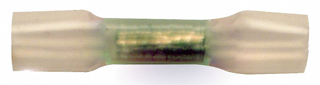 ButtSpliceConnector Yellow 10AWGMax PK10