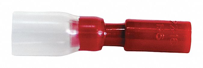 WireDisconnect Rd Nylonw/HeatShrink PK10