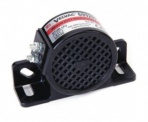 Back up Alarm 97dB Black 3-1/2 In L