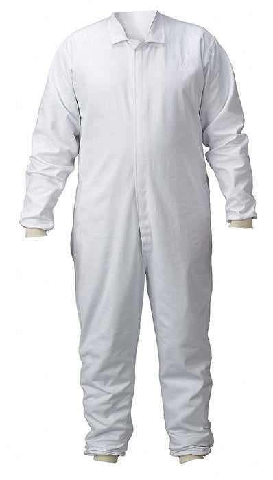 Lab Coverall Chest Sz 56 54x30 White