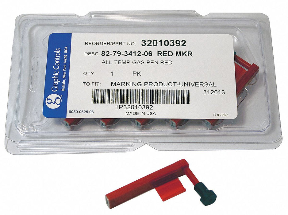 M6750 Pen 6 Pens Red