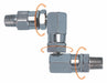 Swivel Steel 1/2 in UNF 6 000 psi