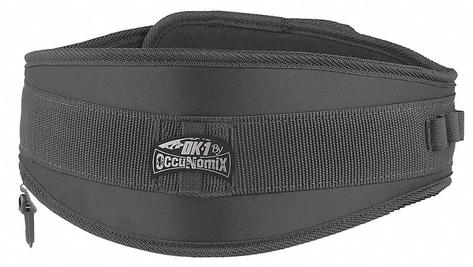 H4788 Back Support with Foam Core Black 2XL